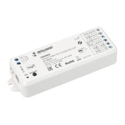 INTELLIGENT ARLIGHT Диммер SMART-PWM-105-72-RGB-MIX-SUF (12-24V, 5x3A, ZB, 2.4G) (IARL, Пластик) 036115