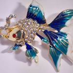 Брошь "Рыбка"