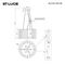 Подвесная люстра ST Luce Delight SL1516.303.06