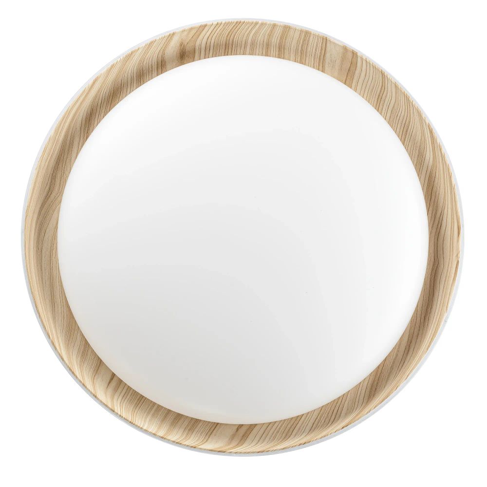 Citilux MEGA CL752452G LED RGB Светильник с пультом Белый+Клён