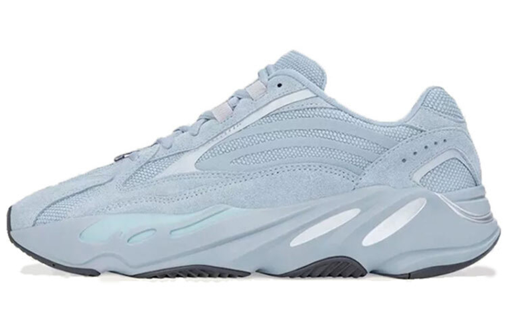 Adidas originals Yeezy boost 700 V2 Haze Blue "Hospital Blue" Shock Relief Anti-Slip Low Help Daddy Shoes