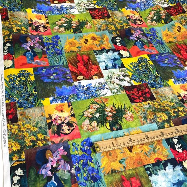 ШЕДЕВРЫ 100% , хлопок Handmade Fabrics 7