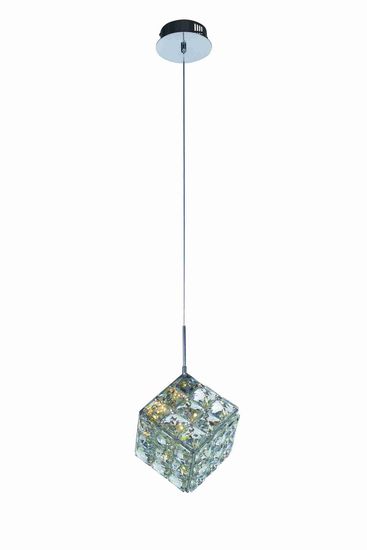 6010R/1A CHROME+CLEAR (1) Люстра NW