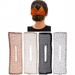 Заколка Хеагами для создания прически «Франзуская ракушка», принт лепестки, микс 6 цветов, 33*11см