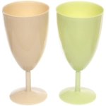 Бокал для вина 170мл в наборе 6шт «Пастель», микс цветов