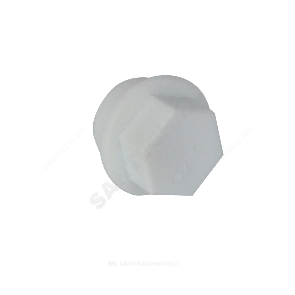 Заглушка PP-R белая Дн 25х3/4" НР PRO VALFEX 10163025-PRO