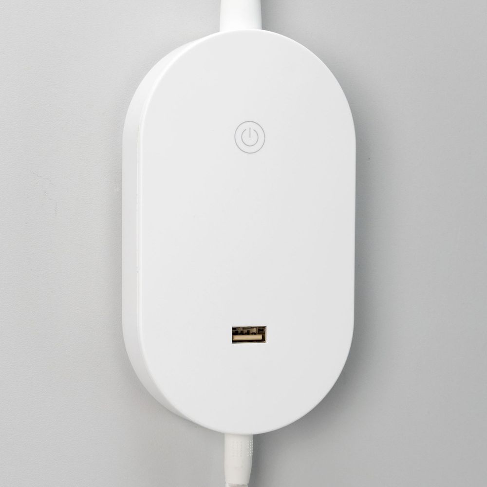 Citilux Рио CL704380N LED Светильник гибкий с USB Белый