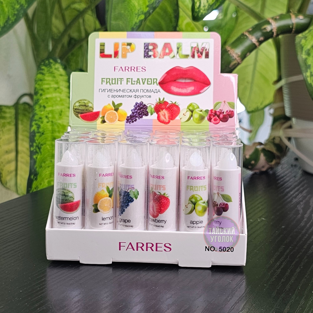 Бальзам для губ Farres Фрукты 5020 3,8 гр