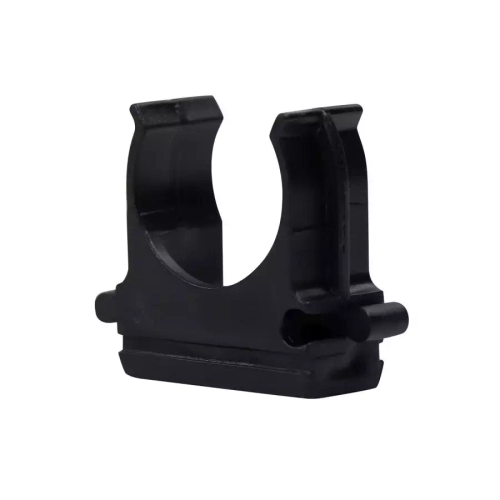 Клипса для трубы ПВХ 20 мм (черная)