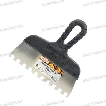 Гребенка с пластиковой ручкой 200 мм, зуб 10x10мм