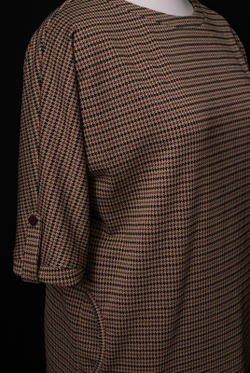 Трикотажная туника 1441Л, жаккард #201Ж201441Л