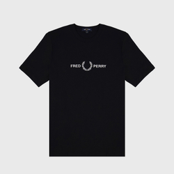 Футболка Fred Perry Embroidered Logo Black