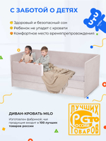 Диван - кровать Simple 180х90 см ткань Микровелюр
