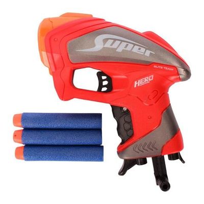 Пистолет с мягк.пулями, коробка JLX7246