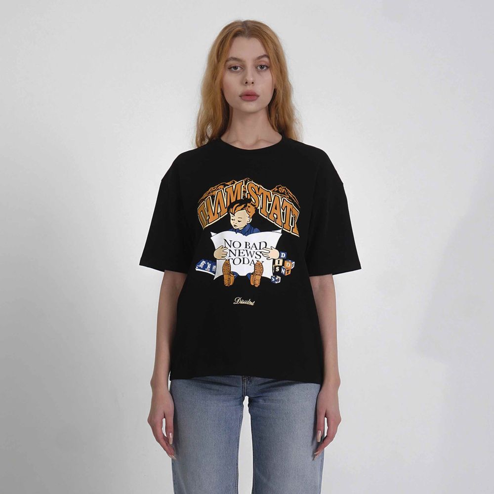 Футболка Dissident Good News Черная