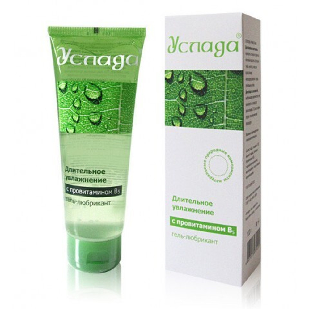 Гель-любрикант Услада с провитамином В5, 120 г