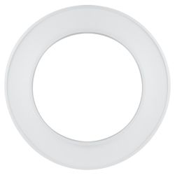 Светильник LED ЭРА Geometria SPO-133-W-40K-045 Ring 45Вт 4000K 3500Лм IP40 600*80 белый подвесной драйвер внутри | Декоративные светильники Geometria