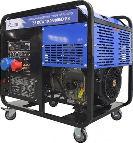 Сварочный генератор ТСС DGW 10.0/300ED-R3 инверторный дизельный 026498