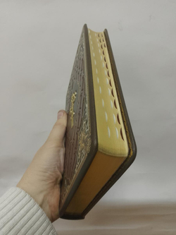 "Библия" Книга в кожаной обложке в подарочном коробе