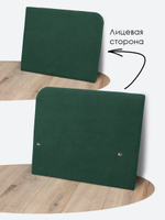 Подлокотник правый для кресла-кровати Миник, велюр Ultra Forest, 1 шт (под правую руку)