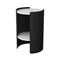 Столик Lagom D 43 см высота 64 см (белый, черный)