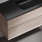 Тумба подвесная под раковину правая Sancos Marmi 2.0, дуб галифакс натуральный 995х445х520