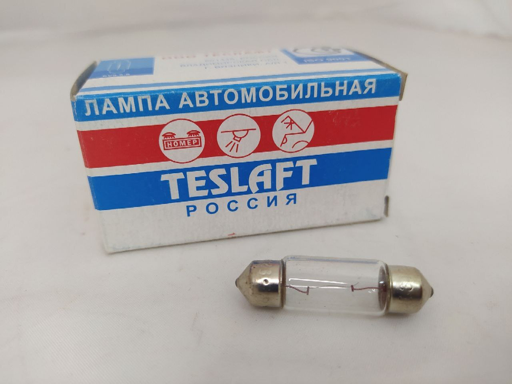 Лампа в салон C5W (SV8,5-8 L=36 12V) 143117 TESLAFT