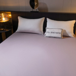 Простынь на резинке Однотонный Сатин Элитный 100% египетский хлопок RROCE008