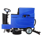 Аккумуляторная поломоечная машина с местом оператора Метлана М130 литий синяя