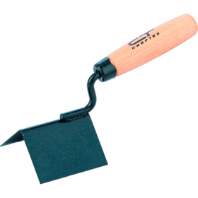 Кельма угловая СибрТех 80 x 60 x 60 мм стальная, буковая ручка (86311)