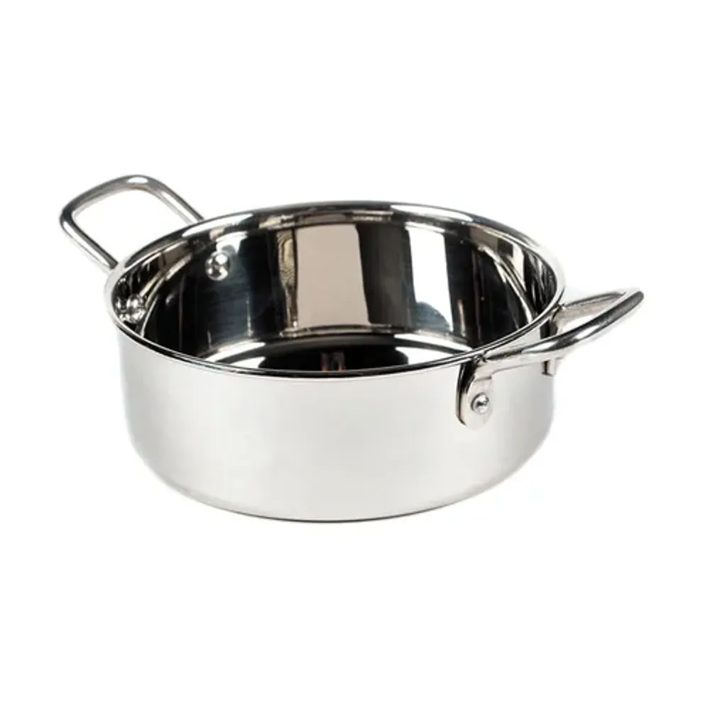 Кастрюля для подачи 13,4 см h5 см 625 мл круглая нерж. P.L. Proff Cuisine