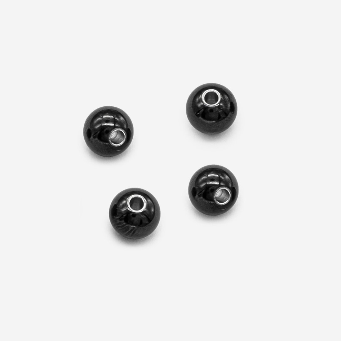 Бусина-разделитель, 5,8мм, сталь с чернением