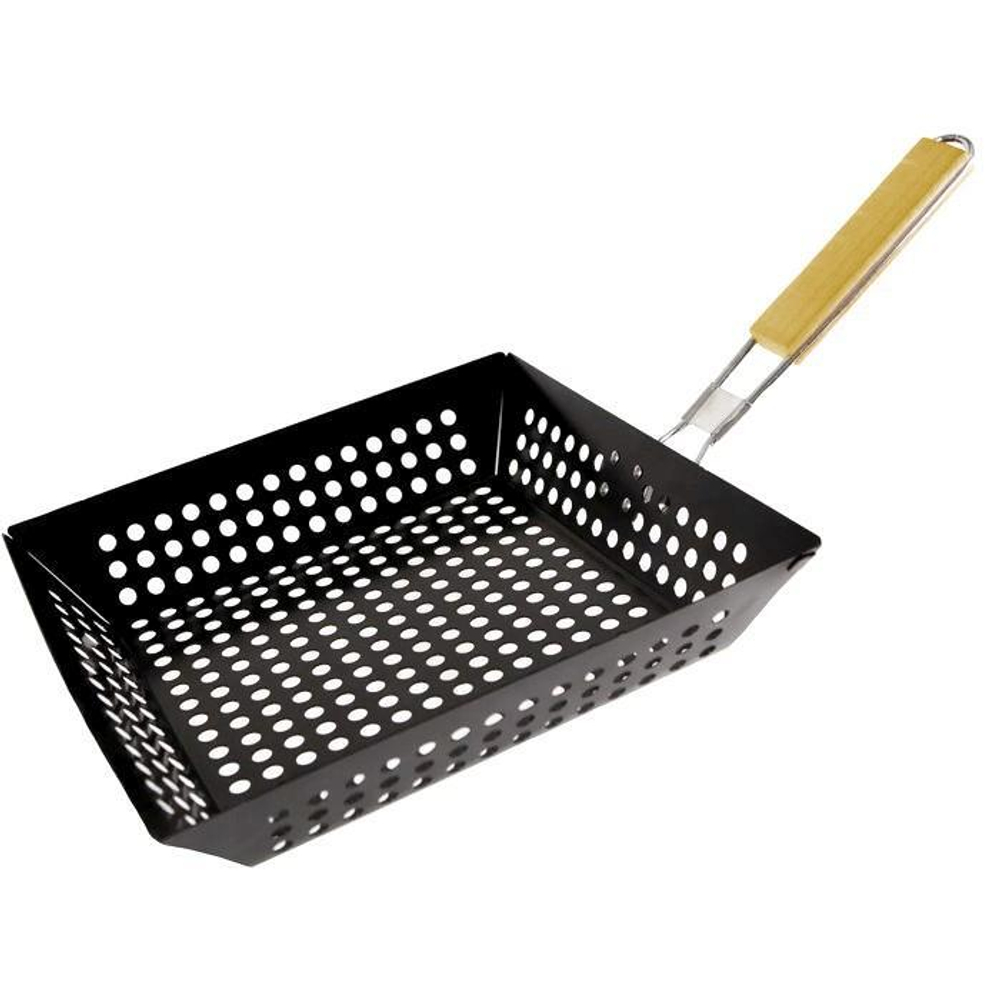 Жаровня для овощей, морепродуктов, грибов 305х305х58 мм, глубина 5,5 см, антипригарная 'Твой Пикник'