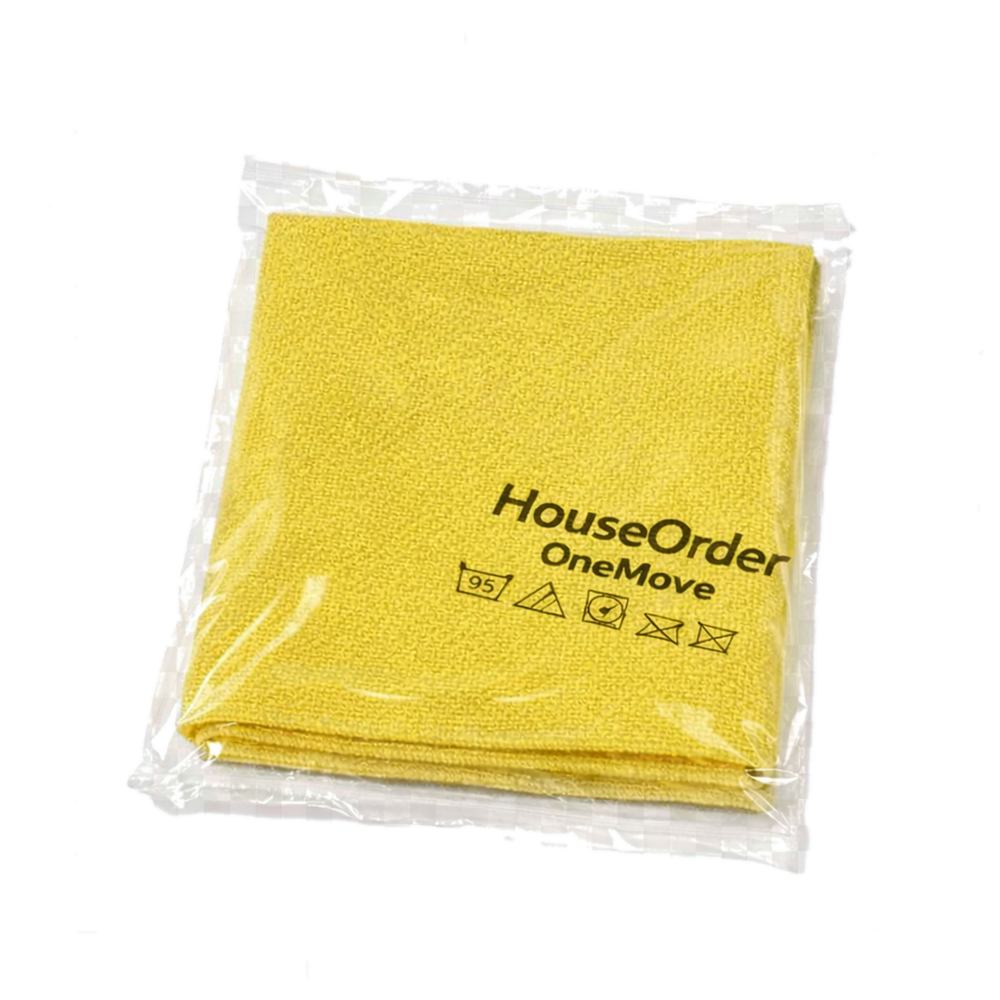 Салфетка из микроволокна OneMove, жёлтая