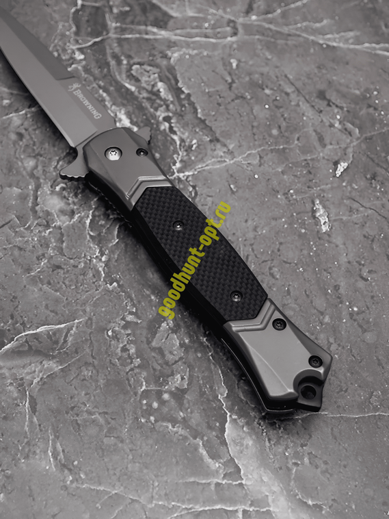 Тактический складной нож флиппер Browning Черный