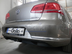 Фаркоп оцинкованный Galia V071C для Volkswagen Passat B6 2005-2010, Passat B7 2010-2015, Passat CC 2012-, Passat Alltrack B7 2012-2015(паспорт и сертификат в комплекте)(без электрики)