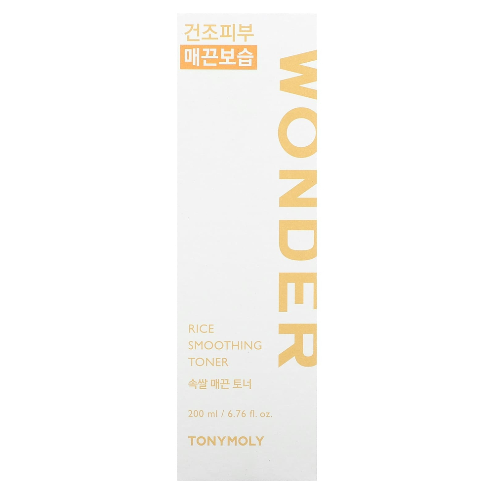 TonyMoly, Wonder, разглаживающий тоник с рисом, 200 мл (6,76 жидк. унц.)
