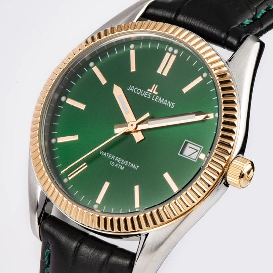 Jacques Lemans Derby 50-4W close up