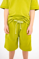 Костюм для мальчика из плотного хлопка с бриджами