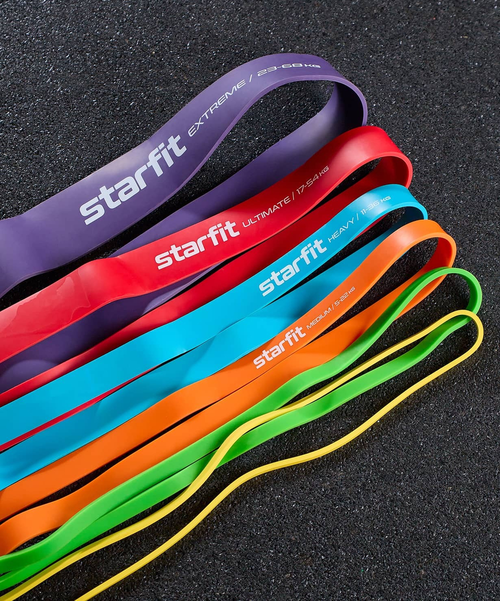 Эспандер ленточный STARFIT ES-803 23-68 кг, 208х2,2 см, фиолет