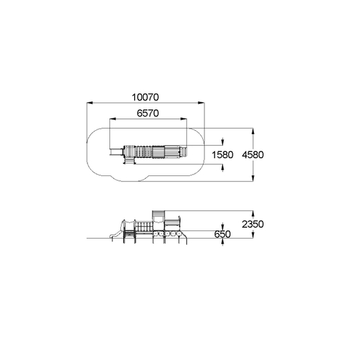 Локомотив с вагончиком