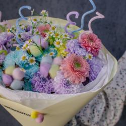 107. Трендовый дофаминовый букет