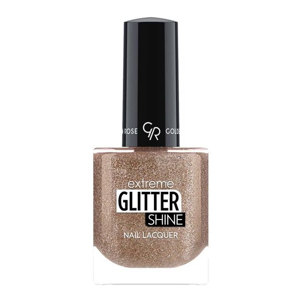 Лак для ногтей с эффектом геля Golden Rose extreme glitter shine nail lacquer  205