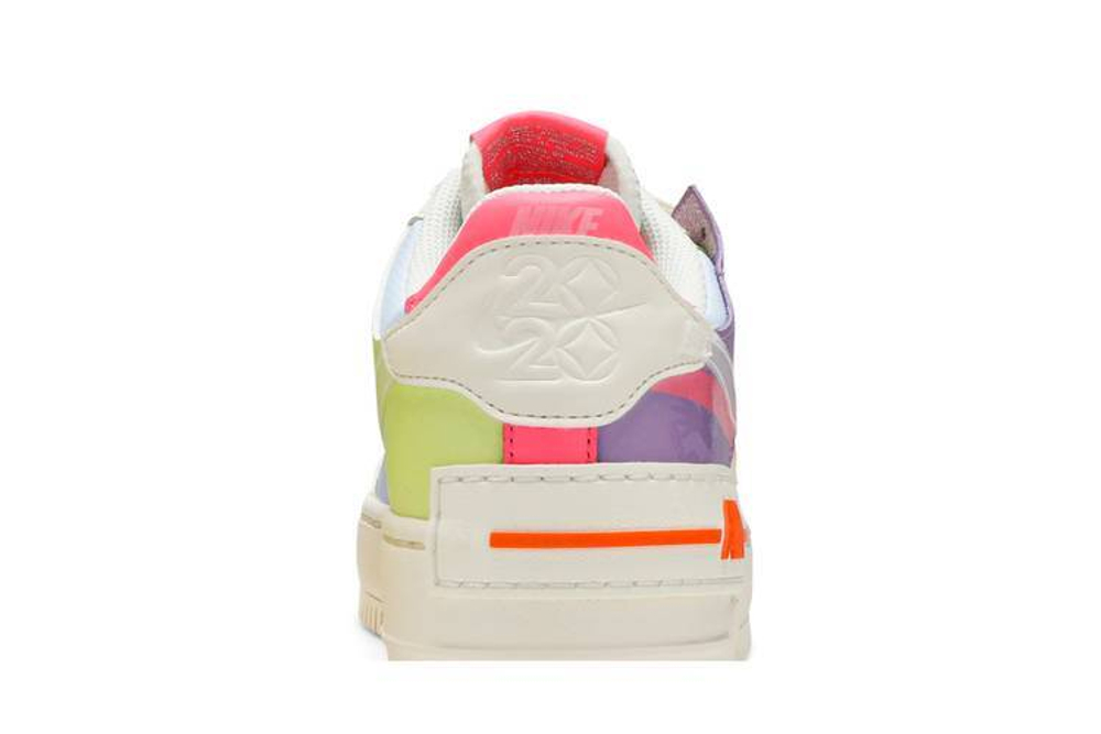 Кроссовки Nike Air Force 1 Shadow Pu (Женская размерная сетка)