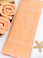 Полотенце махровое, г/к, 50х70, арт. S 50-70 BS, 450 гр/м2, цвет: 028-персиковый,