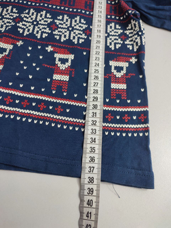 Джемпер с принтом на 3-4 года