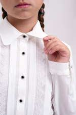 Блуза дл/р швейн. д/д DELORAS C63681