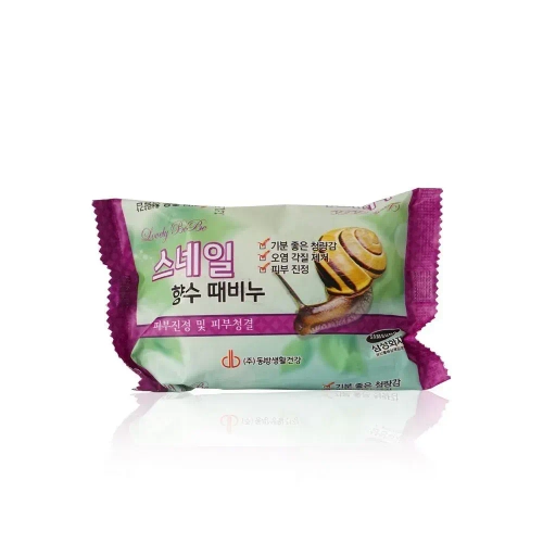 Парфюмированное пилинг-мыло c муцином улитки Juno Perfume Snail Peeling Soap