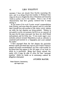 The life of Tolstoy | Maude Aylmer