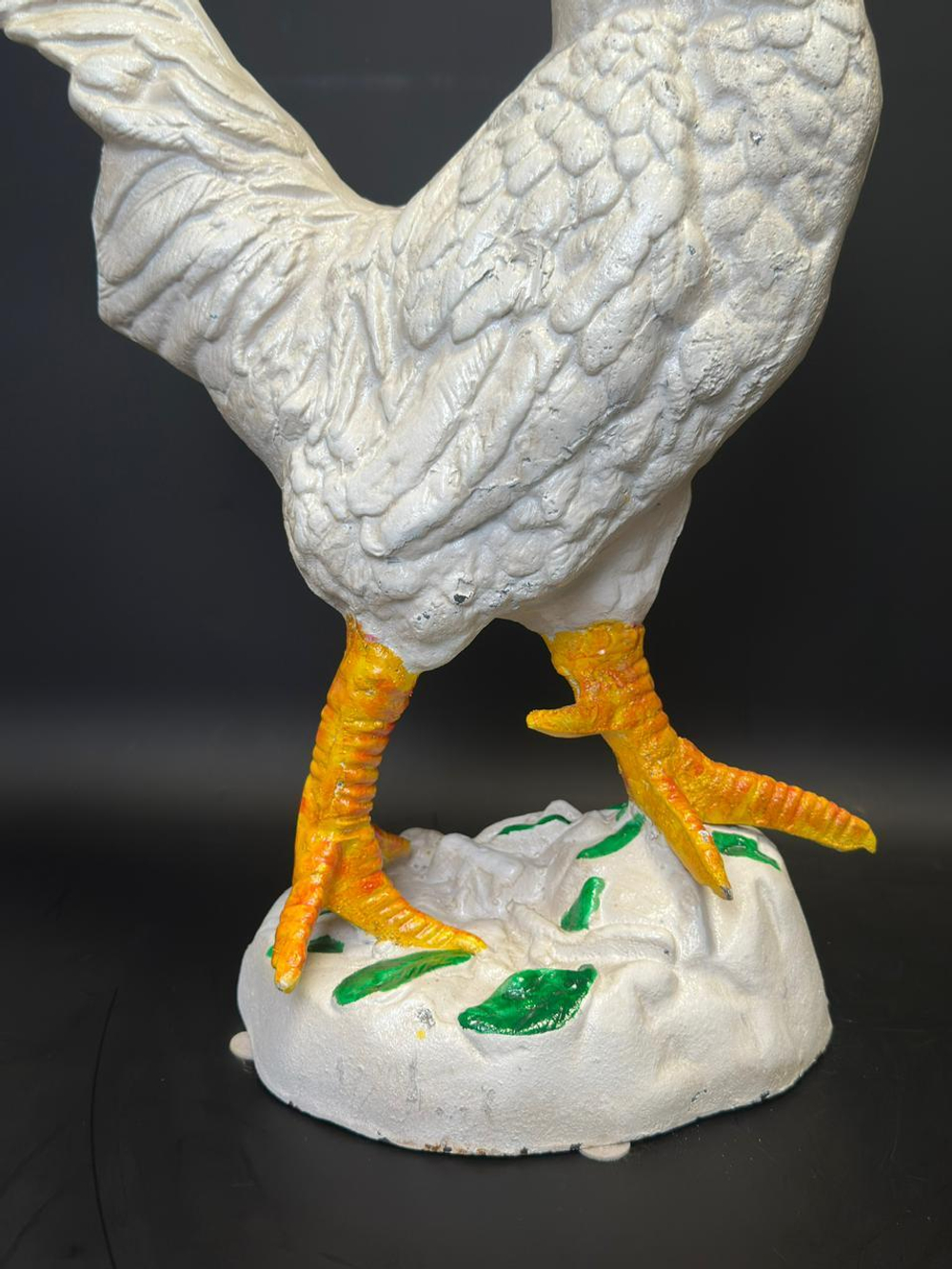 Большой чугунный петух